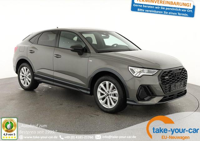 Audi Q3 Sportback - 45 TFSI quattro S line qu S-LINE, AHK, Optik schwarz, Navi, Kamera, el. Klappe Vorlauffahrzeug