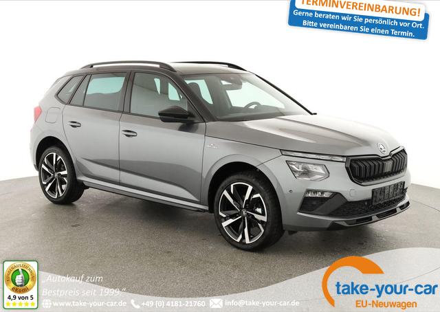 Skoda Kamiq - Monte Carlo 1.5 TSI DSG Carlo, AHK, Navi, Matrix, 18-Zoll, Side, ACC, Pano, 5-J Garantie Vorlauffahrzeug