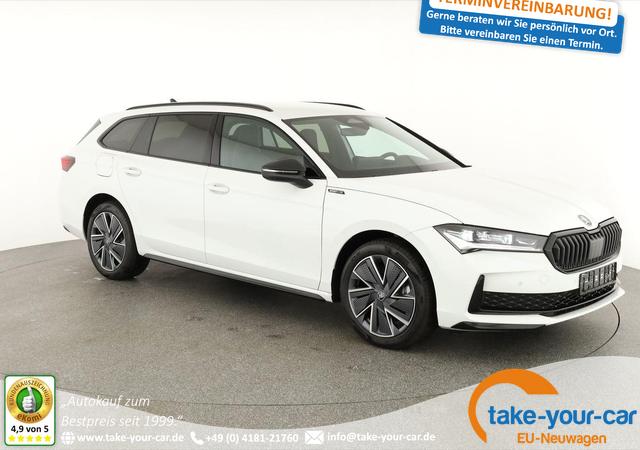 Skoda Superb Combi - 1.5 TSI iV 150 kW Sportline DSG Sportline, AHK, Matrix, Side, el. Klappe, Navi Vorlauffahrzeug
