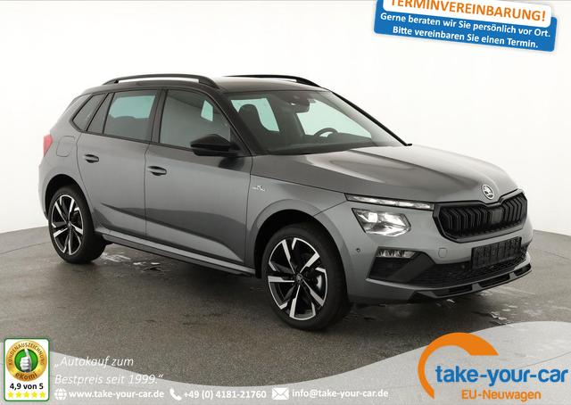 Skoda Kamiq - Monte Carlo 1.0 TSI DSG Carlo, AHK, Navi, Matrix, 18-Zoll, Pano, 5-J Garantie Vorlauffahrzeug