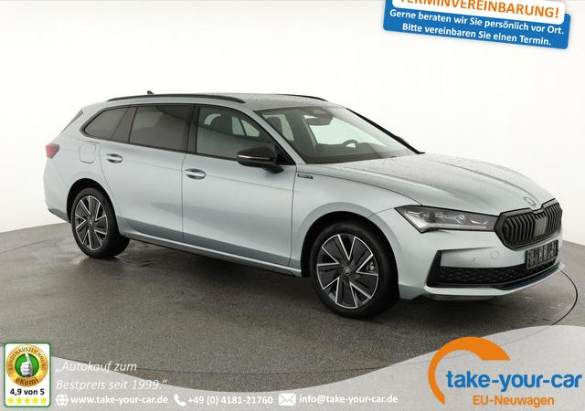 Skoda Superb Combi - 1.5 TSI iV 150 kW Sportline DSG Sportline, AHK, Matrix, Side, el. Klappe, Navi Vorlauffahrzeug