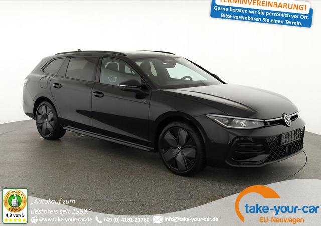 Volkswagen Passat Variant - 1.5 TSI eHybrid 200 kW R-Line Black, Pano, AHK, AreaView, 19-Zoll Vorlauffahrzeug