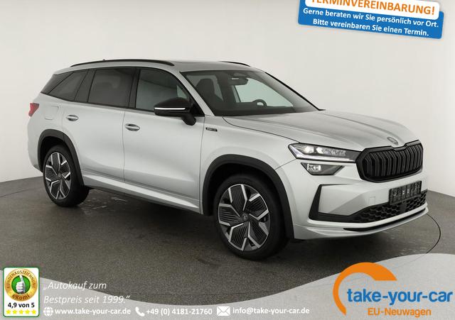 Skoda Kodiaq - 2.0 TDI 142kW 4x4 Sportline DSG Sportline, Pano, 20-Zoll, AHK, Navi, Matrix Vorlauffahrzeug