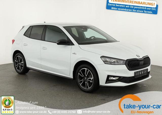 Skoda Fabia - Monte Carlo 1.0 TSI Carlo, Kamera, SmartLink, Winter, Ladeboden Vorlauffahrzeug