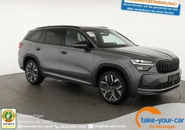 Skoda Kodiaq - 2.0 TDI 142kW 4x4 Sportline DSG Sportline, Pano, 20-Zoll, AHK, Navi, Matrix Vorlauffahrzeug