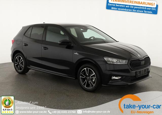 Skoda Fabia - Monte Carlo 1.0 TSI Carlo, Kamera, SmartLink, Winter, Ladeboden, 5-J. Garntie Vorlauffahrzeug