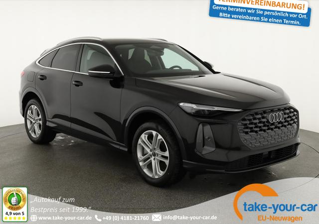 Audi Q5 Sportback - 2.0 TDI 150 kW quattro quattro, AHK, Leder, 19-Zoll, Tech-Paket Vorlauffahrzeug