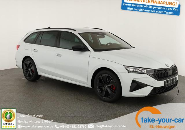 Skoda Octavia Combi - RS 2.0 TSI DSG, AHK, el. Klappe, Navi, Matrix, sofort, 5-J. Garantie Vorlauffahrzeug