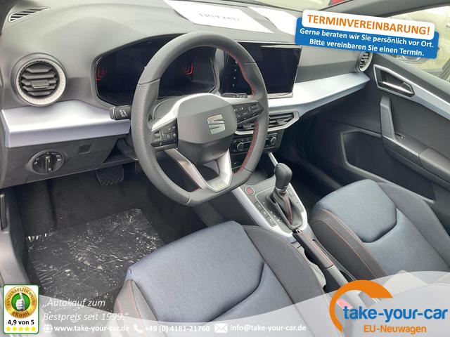 Seat Arona - FR 1.0 TSI DSG FR, AHK, Navi, Side, Kamera, 5-J Garantie Vorlauffahrzeug