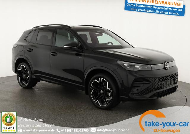 Volkswagen Tiguan - 2.0 TDI 142 kW 4Motion R-Line DSG 4M Black, VOLLAUSSTATTUNG Vorlauffahrzeug