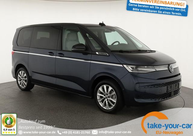 Volkswagen T7 Multivan - Style TDI DSG KÜ, Pano, AHK, IQ.Light, 18-Zoll, el. Türen Vorlauffahrzeug