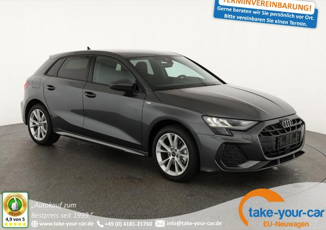 Audi A3 Sportback - 35 TFSI S line S-Tronic S-LINE, Kamera, ACC, Sitzheizung, 4-J Garantie Vorlauffahrzeug
