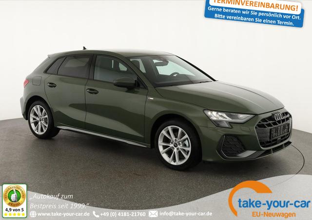 Audi A3 Sportback - 35 TFSI S line S-Tronic S-LINE, Kamera, ACC, Sitzheizung, 4-J Garantie Vorlauffahrzeug