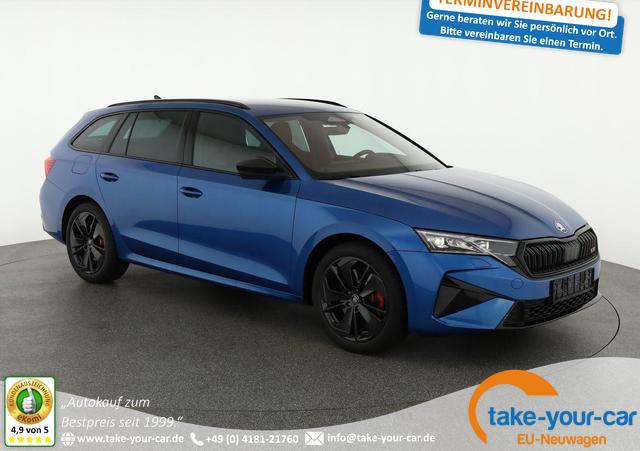 Skoda Octavia Combi - RS 2.0 TSI DSG, AHK, el. Klappe, Navi, Matrix, sofort, 5-J. Garantie Vorlauffahrzeug