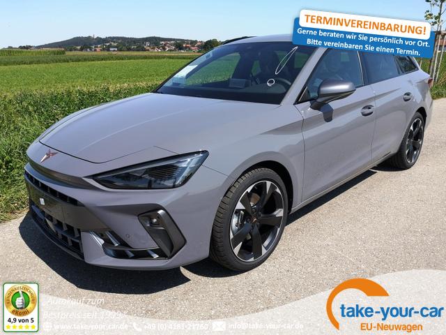 Cupra Leon Sportstourer - 2.0 TSI 245 kW 4Drive VZ Kombi 2.0TSI DSG 4x4 AHK GV5 Matrix el. Hk Pano Navi Sound Vorlauffahrzeug
