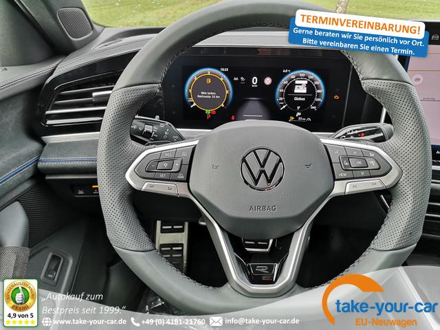 Volkswagen Passat Variant - 2.0 TDI 142 kW 4Motion R-Line DSG Pano 19 Zoll Head Up AHK Navi Vorlauffahrzeug