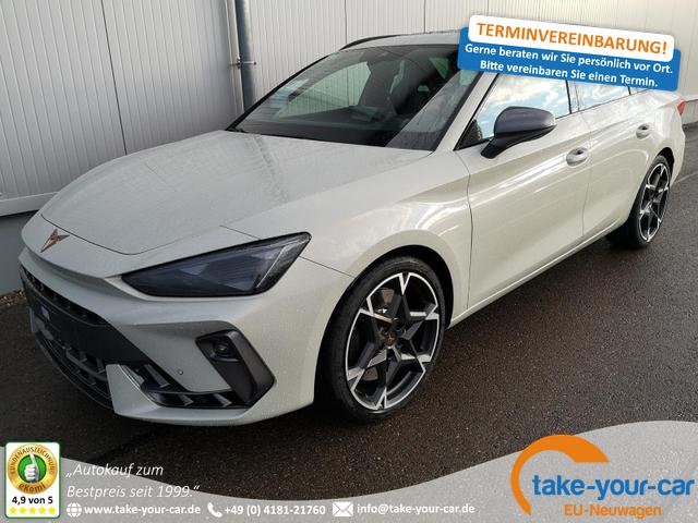 Cupra Leon Sportstourer - 2.0 TSI 245 kW 4Drive VZ Kombi 2.0TSI DSG 4x4 AHK GV5 Matrix el. Hk Pano Navi Sound Vorlauffahrzeug