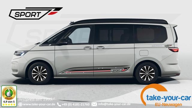 Volkswagen T7 California - Beach (MV Cali) 2.0TDI DSG Sport Edition 8 Fach GV5 Lite Vorlauffahrzeug