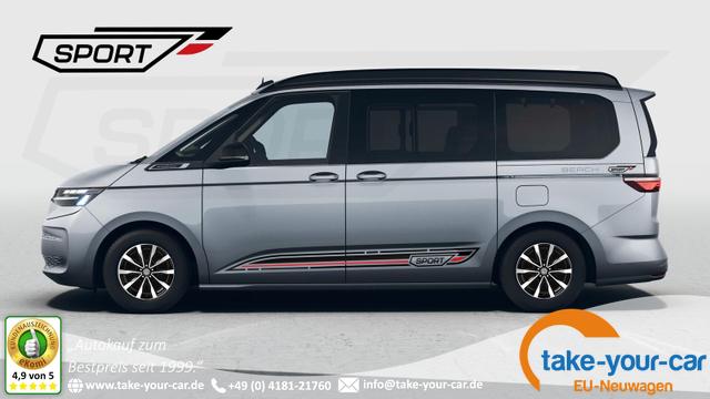 Volkswagen T7 California - Beach (MV Cali) 2.0TDI DSG Sport Edition 8 Fach GV5 Lite+ Vorlauffahrzeug