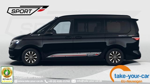 Volkswagen T7 California - Beach Camper 2.0TDI DSG Sport Edition 8 Fach GV5 Lite Vorlauffahrzeug