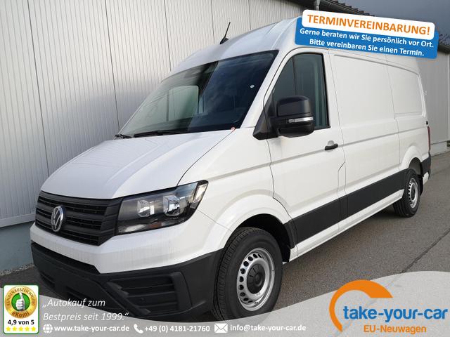 Volkswagen Crafter Kastenwagen - Kasten 35 mittellang Hochdach FWD 2.0 TDI L3H3 DSG AHK Kamera 270 Grad App PDC GRA Vorlauffahrzeug