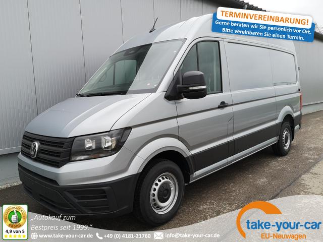 Volkswagen Crafter Kastenwagen - Kasten 35 mittellang Hochdach FWD 2.0 TDI L3H3 AHK Kamera 270 Grad App PDC GRA Vorlauffahrzeug