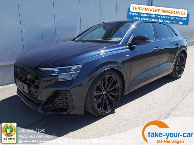 Audi Q8 - 50 TDI quattro 50TDI S Line Standh. AHK Head Leder GV5 Vorlauffahrzeug