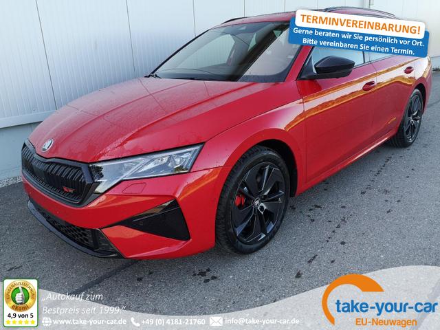 Skoda Octavia Combi - 2.0 TSI 195 kW RS Kombi 2.0TSI Pano Matrix Area AHK Sound GV5 Vorlauffahrzeug