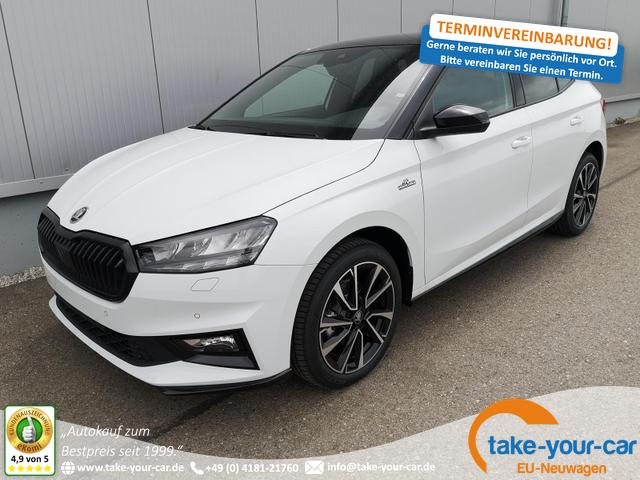 Skoda Fabia - Monte Carlo 1.5TSI DSG ACC GV5 Kam 17 Vorlauffahrzeug