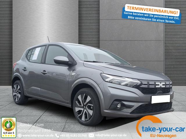 Dacia Sandero - Expression SHZ Klimaauto LED PDC TCe 90 Vorlauffahrzeug