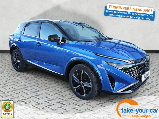 Nissan Qashqai - Tekna 1.3 DIG-T X-Tronic nMod. HUD Pano Vorlauffahrzeug