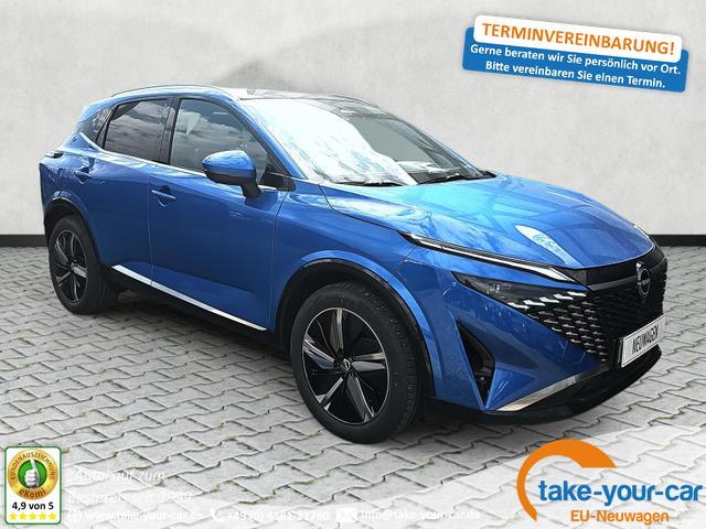 Nissan Qashqai - Tekna 1.3 DIG-T X-Tronic / HUD Pano Vorlauffahrzeug
