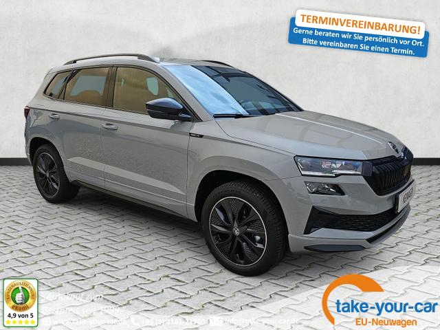 Skoda Karoq - Sportline 4x4 2.0 TSI DSG ACC AHK Kessy Vorlauffahrzeug