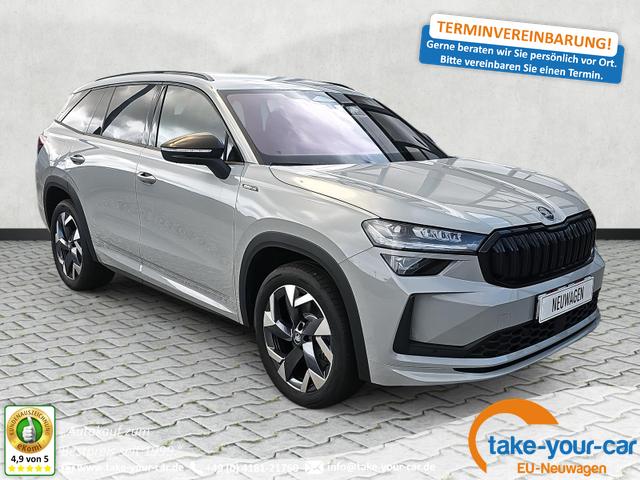 Skoda Kodiaq - 2.0 TDI 142kW 4x4 Sportline DSG 5-Si Matrix AHK Vorlauffahrzeug