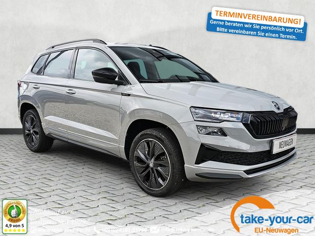 Skoda Karoq - Sportline 1.5 TSI DSG / ACC Navi AHK Vorlauffahrzeug