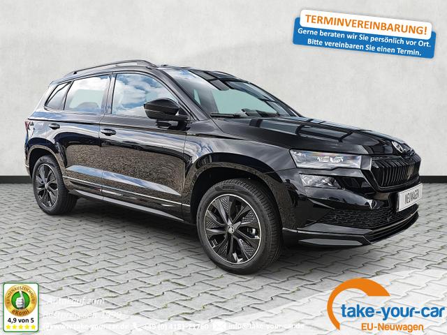 Skoda Karoq - Sportline 4x4 2.0 TSI DSG ACC AHK Kessy Vorlauffahrzeug