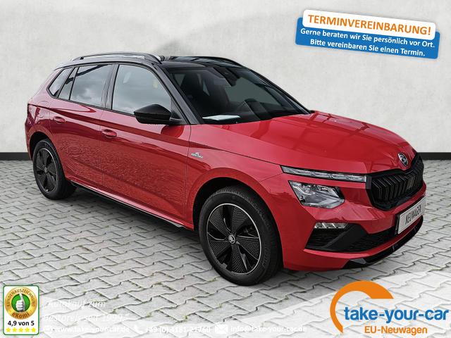 Skoda Kamiq - Monte Carlo 1.5 TSI DSG Matrix Navi AHK Vorlauffahrzeug