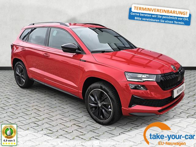 Skoda Karoq - Sportline 4x4 2.0 TSI DSG ACC AHK Kessy Vorlauffahrzeug