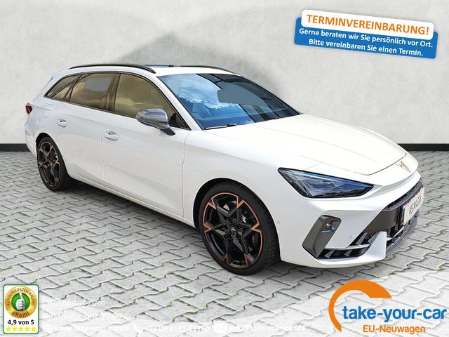 Cupra Leon Sportstourer - 2.0 TSI 245 kW 4Drive VZ DSG Pano AHK Vorlauffahrzeug