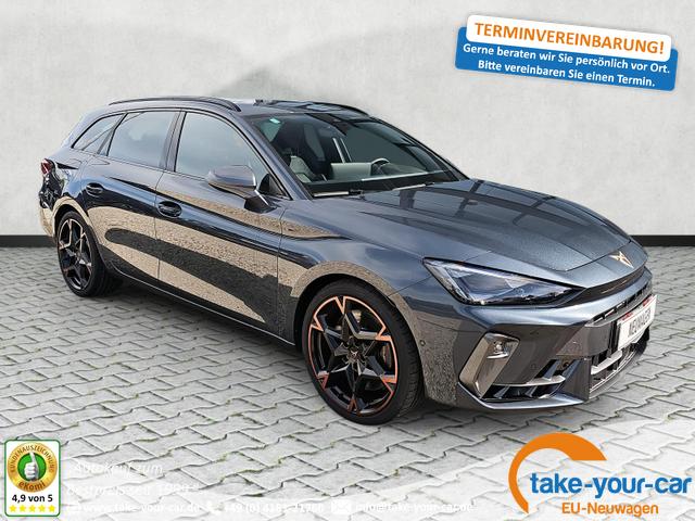 Cupra Leon Sportstourer - 2.0 TSI 245 kW 4Drive VZ DSG Pano AHK Vorlauffahrzeug