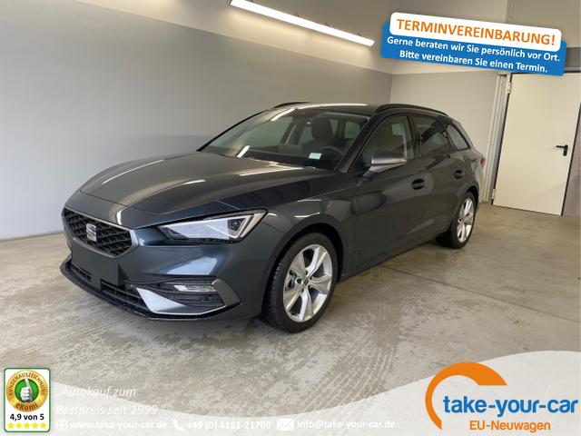 Seat Leon Sportstourer ST - FR 150PS DSG Matrix+AHK+Navi Vorlauffahrzeug