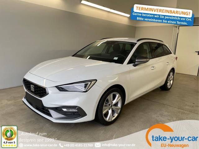 Seat Leon Sportstourer ST - FR 150PS DSG Matrix+AHK+Navi Vorlauffahrzeug