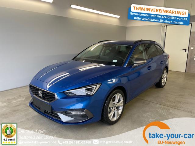Seat Leon Sportstourer ST - FR 150PS DSG Matrix+AHK+Navi Vorlauffahrzeug