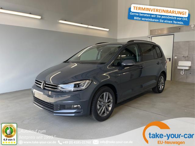 Volkswagen Touran - Comfortline 7Si+IQ.Light+AHK+Kessy+Cam Vorlauffahrzeug