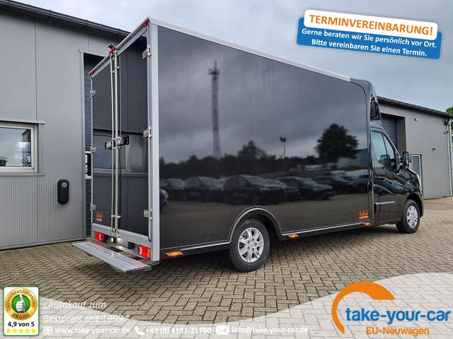 Renault Master Kastenwagen - Kofferaufbau 2.3 dCi 165PS 3,5t 3-Sitzer Klima Navi Rückf.Kamera Hecktüren 270° Innenraumverkleidung Laderaum 4100x2120 Vorlauffahrzeug