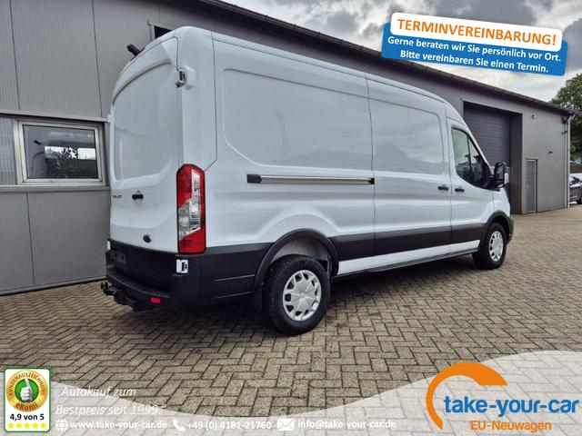 Ford Transit - L3H2 2.0 TDCi 130PS Trend 3,5t 3-Sitzer AHK Klima Navi Bluetooth DAB Frontscheibe beheizb. PDC v+h Rückf.Kamera Tempomat Vorlauffahrzeug