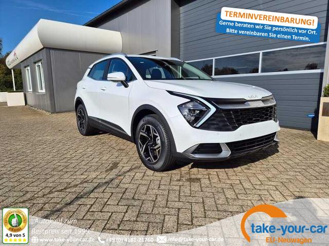 Kia Sportage - Vision 1.6 T-GDi MHEV 160PS Automatik Sitzheizung Lenkradheizung Klimaautomatik Navi Bluetooth Touchscreen Apple CarPlay Android Auto PDC v+h Rückf.Kamera Tempomat 17"LM Vorlauffahrzeug