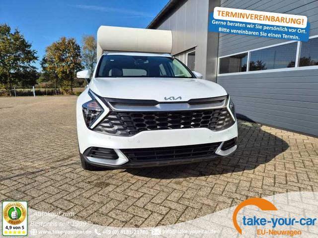Kia Sportage - Vision 1.6 T-GDi MHEV 160PS Automatik Sitzheizung Lenkradheizung Klimaautomatik Navi Bluetooth Touchscreen Apple CarPlay Android Auto PDC v+h Rückf.Kamera Tempomat 17"LM Vorlauffahrzeug