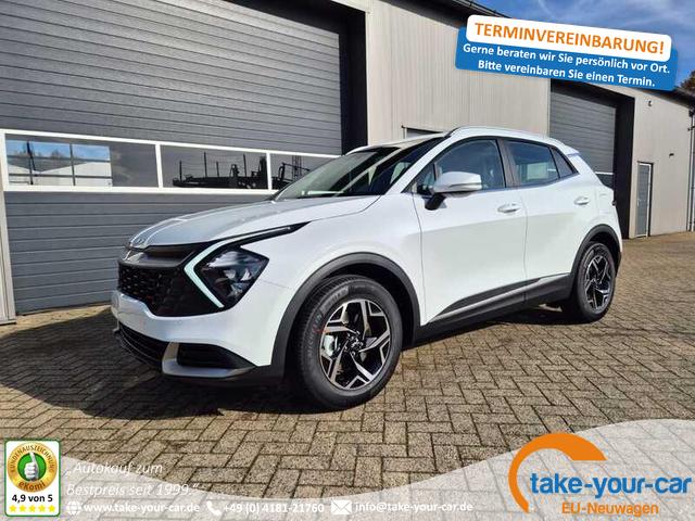 Kia Sportage - Vision 1.6 T-GDi MHEV 160PS Automatik Sitzheizung Lenkradheizung Klimaautomatik Navi Bluetooth Touchscreen Apple CarPlay Android Auto PDC v+h Rückf.Kamera Tempomat 17"LM Vorlauffahrzeug