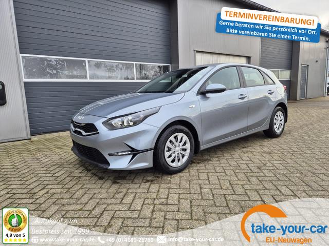 Kia Ceed - Vision 1.5 T-GDi 140PS Automatik Klimaautomatik Alarmanlage Sitzheizung Lenkradheizung Navi PDC Rückf.Kamera Bluetooth Touchscreen Apple CarPlay Android Auto Tempomat Vorlauffahrzeug